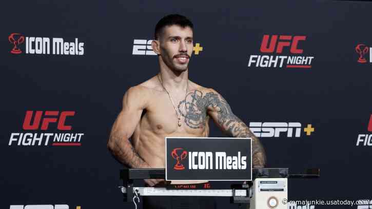 UFC on ESPN 55 weigh-in results and live video stream (noon ET)