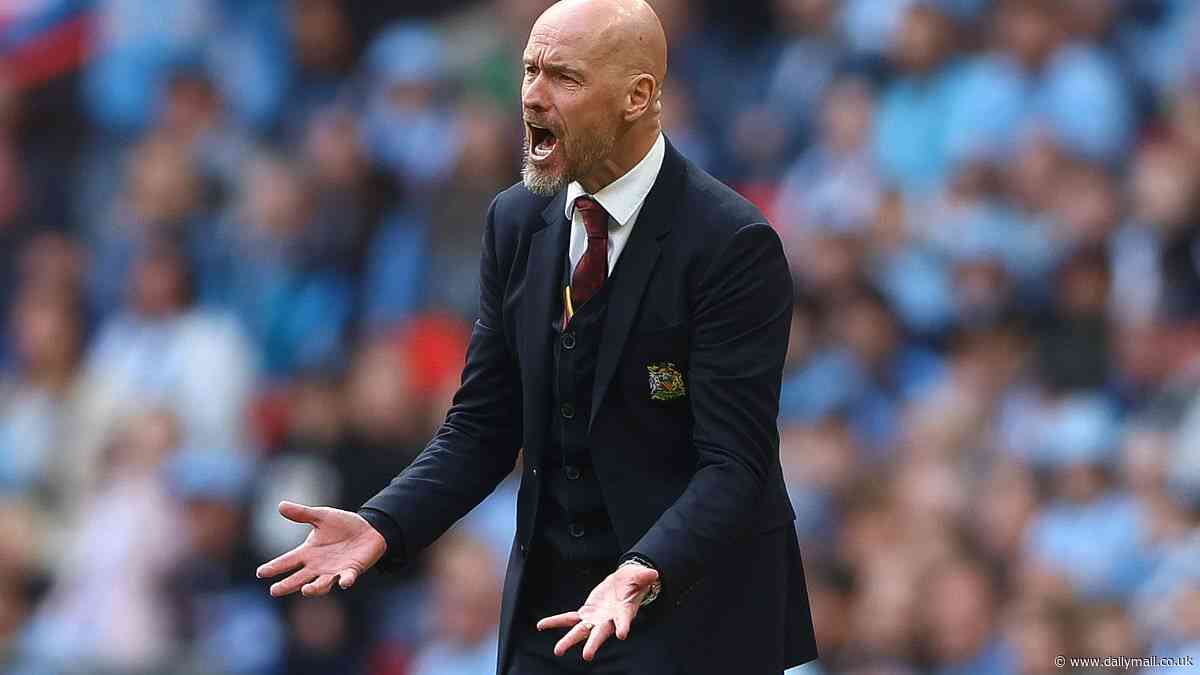 Erik ten Hag bans THREE newspapers from asking questions at Man United's Friday press conference... after labelling critical journalists 'disrespectful' following the Red Devils' FA Cup semi-final win