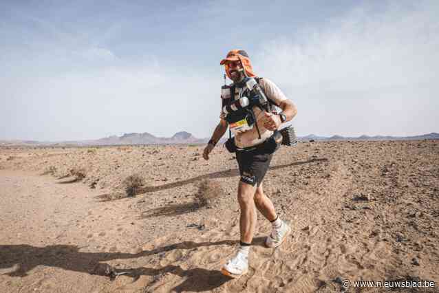 Hij beklom al de Kilimanjaro en de Mount Everest, nu stapt Manu (48) ook heroïsche Marathon des Sables uit: “Als voorbereiding wandelde ik in een sauna van 75 graden”