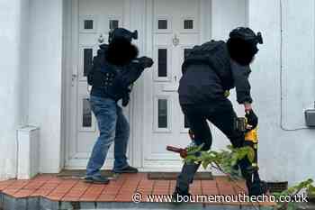 Police smash through Bournemouth home during drugs raid