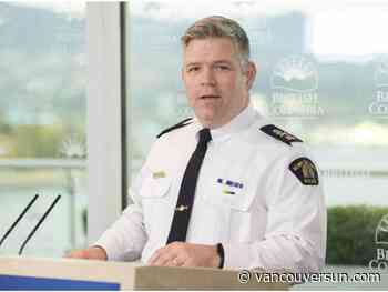 RCMP vacancy rate continues at 20 per cent in B.C., but picture improving, says top officer