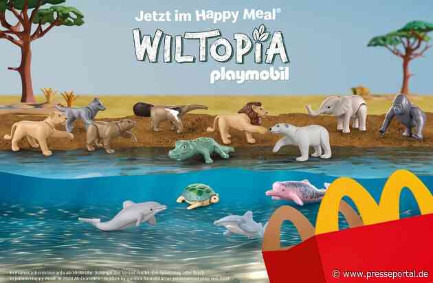 Zwei starke Marken für den Spielspaß: McDonald's und Playmobil bringen nachhaltige Spielfiguren ins Happy Meal®