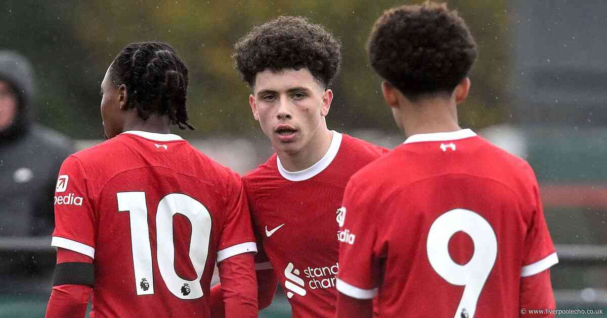 Liverpool teenager signs first professional contract after starring at youth level following Man United exit
