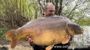 Angler breaks records catching biggest carp in Oxfordshire