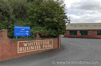 Firefighters at blaze at Whitestone Business Park, Hereford