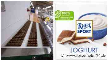 Rückruf von Ritter Sport-Schokolade wegen Plastik-Teilen in Tafeln