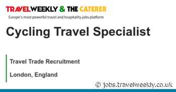 Travel Trade Recruitment: Cycling Travel Specialist