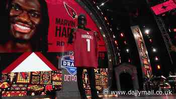 NFL Draft 2024: Why Cardinals fans can't buy Marvin Harrison Jr merchandise after selecting him at No. 4 as Caleb Williams jersey sales soar after pick by the Chicago Bears