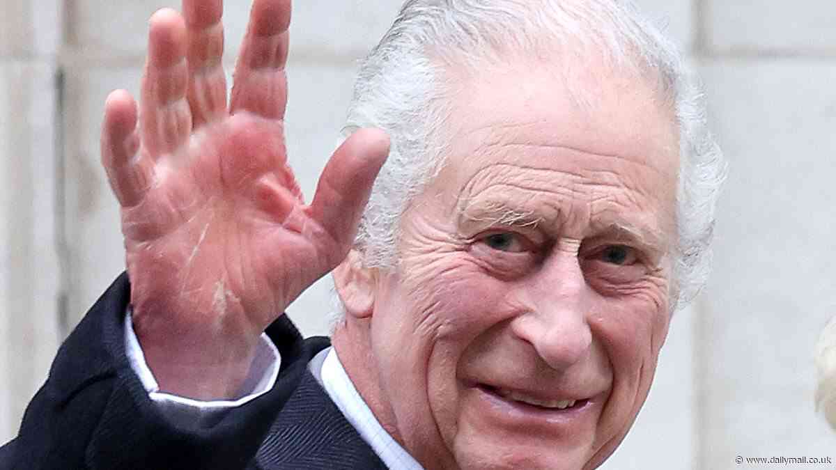 Major boost for Charles in his battle with cancer: King is given permission to return to public-facing duties next week after 'pleasing' medics with his recovery - as palace announces two milestone events