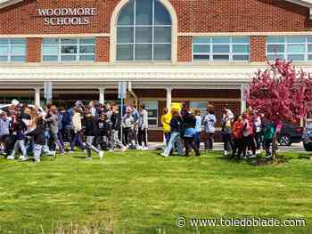 Woodmore Middle School students protest potential leadership change