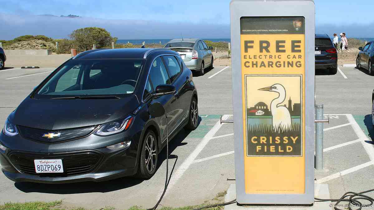 California's EV goal could cost taxpayers $20 BILLION in power grid updates to meet demand by 2045, study reveals