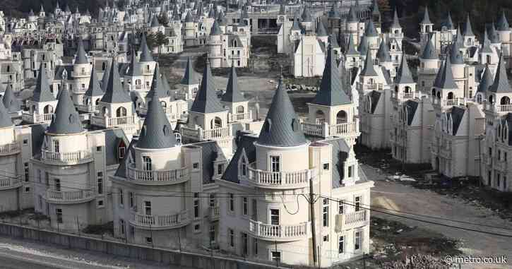 The eerie ghost town full of Disney-inspired mansions that were never finished