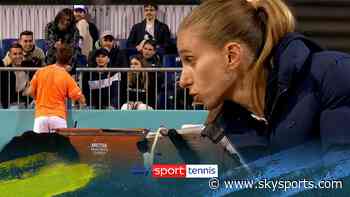 Tennis star Moutet argues with umpire over mid-match coffee!