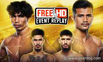 Free HD Event Replay: ONE Friday Fights 60 ‘Suriyanlek vs. Rittidet’