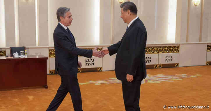 Il segretario di Stato Usa Blinken minaccia la Cina: “Contromisure se non smettono le forniture alla Russia”