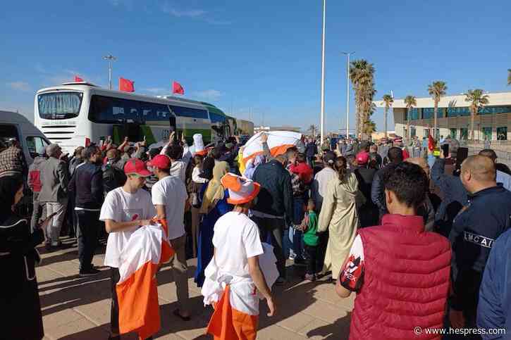 "اتحاد العاصمة" الجزائري يصل مطار وجدة