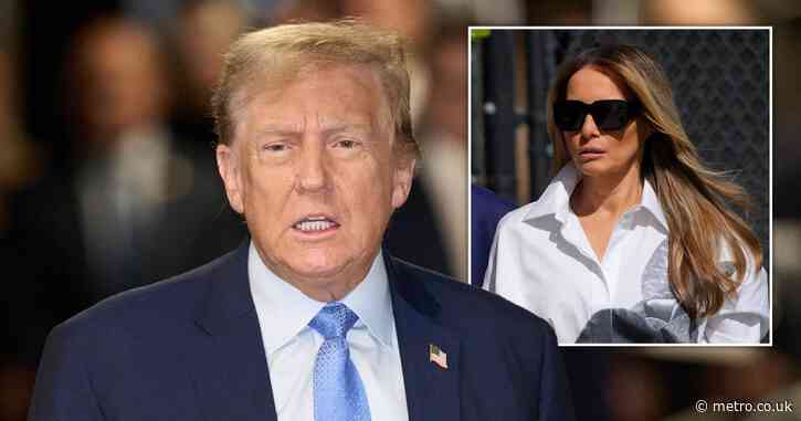 Donald Trump wishes Melania a happy birthday and says ‘it would be nice to be with her’