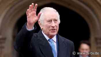 Fortschritt "sehr ermutigend": König Charles III. kehrt in die Öffentlichkeit zurück