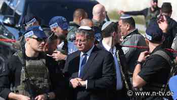 Nach Besuch an Anschlagsort: Israels Polizeiminister überlebt schweren Autounfall