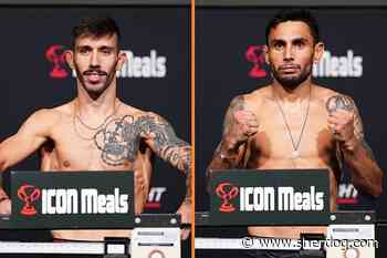 UFC on ESPN 55 Weigh-in Results: 2 Fighters Heavy
