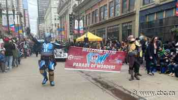 Thousands line downtown streets as Parade of Wonders kicks off Calgary Expo weekend