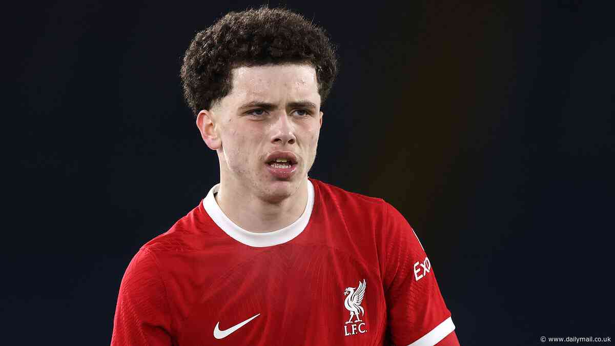 Liverpool youngster Kieran Morrison, 17, signs his first professional contract after impressing for the under-18s this season