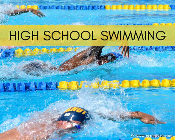 Top Orange County swimming times entering Friday’s league finals, April 26