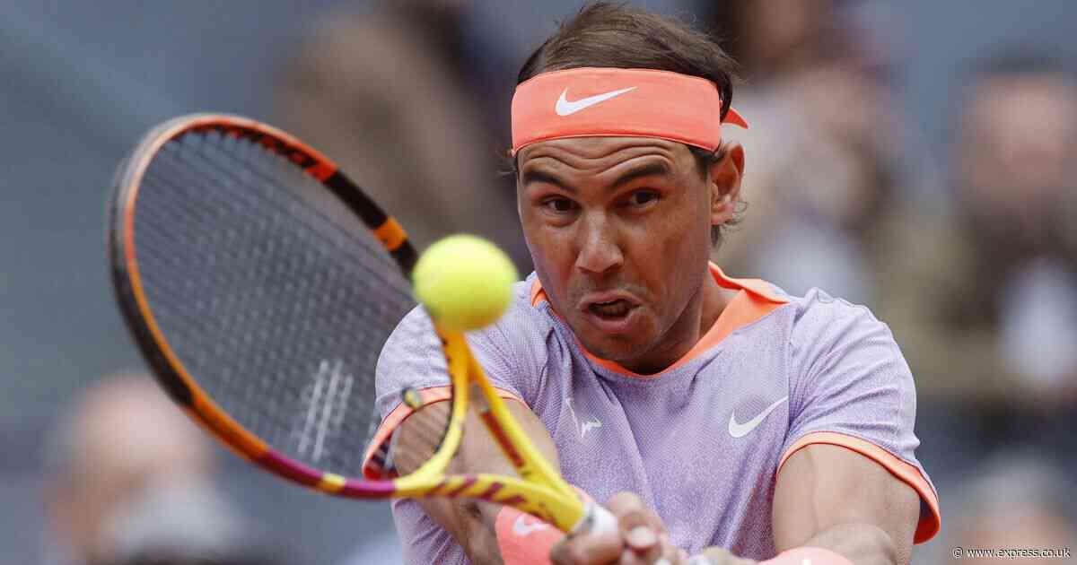 Rafael Nadal rubs salt in wounds of 16-year-old as Spaniard gives up on Madrid Open