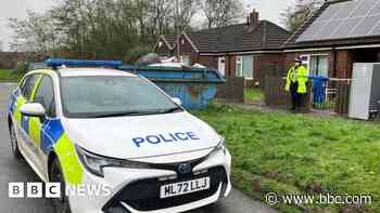 Detectives return to house where baby's remains found