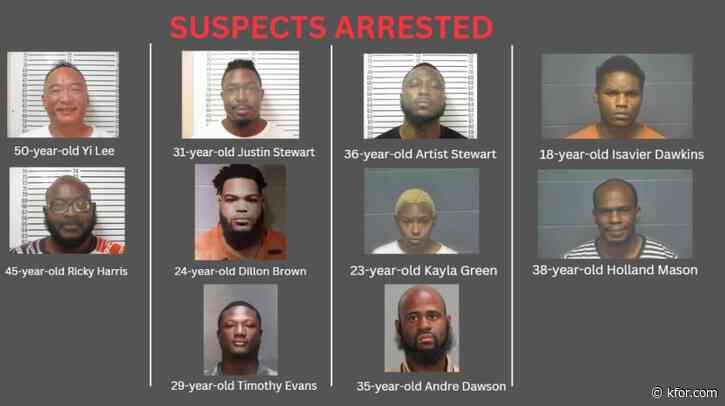 10 total suspects arrested in two separate marijuana grow robberies
