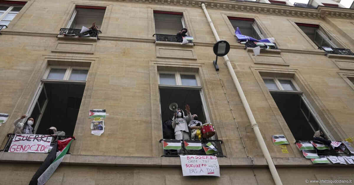 Accordo tra ateneo e manifestanti pro Palestina nella parigina Sciences Po. Sospese le procedure disciplinari