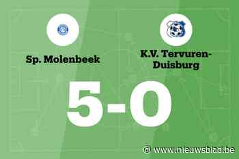 SP Molenbeek laat KV Tervuren-Duisburg kansloos in thuiswedstrijd