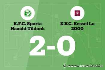 Sterke eerste helft tegen KVC Kessel-Lo 2000 B levert KFC Sparta Haacht Tildonk zege op