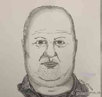Edmonton police release sketch of man believed to be involved in truck thefts