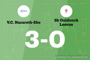 VC Nazareth-Eke boekt zege tegen SK Ooidonck Leerne na goede eerste helft