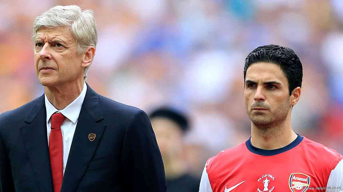 Mikel Arteta heeds Arsene Wenger's advice as the Spaniard aims to secure Arsenal's first Premier League title in two decades