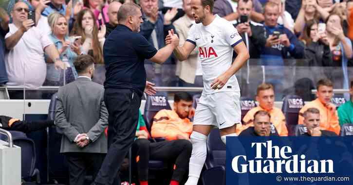 Ange Postecoglou admits he had to hide signs of panic at Spurs after Kane exit