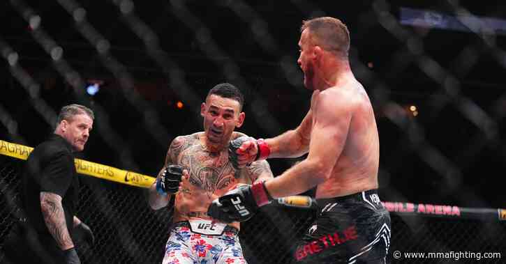 Max Holloway confirms Justin Gaethje should’ve been credited for UFC 300 knockdown: ‘That’s some bullsh*t’