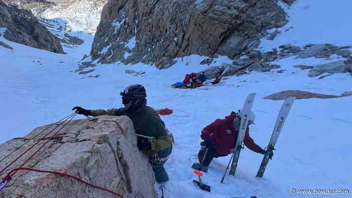 Video: Skier Rescued From California's 'Cocaine Chute'