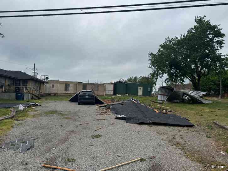 'It's pretty devastating': Strong winds cause damage throughout central Oklahoma