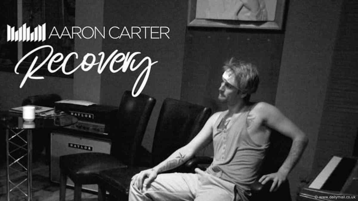 Aaron Carter's twin sister Angel releases star's posthumous single Recovery 18 months after his tragic death aged 34