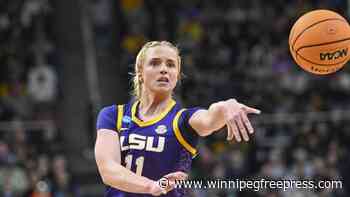 Hailey Van Lith is headed to TCU for a final season after a one-year run with LSU