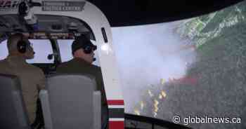 Unique simulator helping B.C. aerial firefighting crews prepare for tough summer