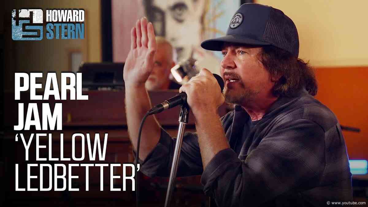 Pearl Jam “Yellow Ledbetter” Live on the Stern Show