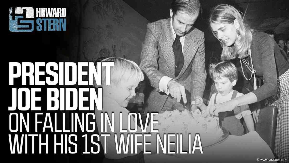 President Joe Biden Tells Howard About Meeting His First Wife, Neilia Hunter Biden