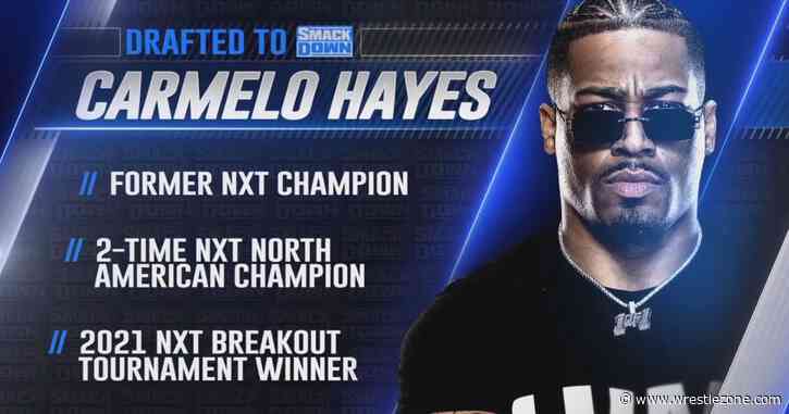 SmackDown Selects Carmelo Hayes In First Round Of 2024 WWE Draft