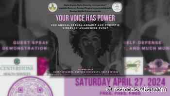 'Your Voice Has Power': Sorority hosting sexual assault and domestic violence awareness event in Sarasota