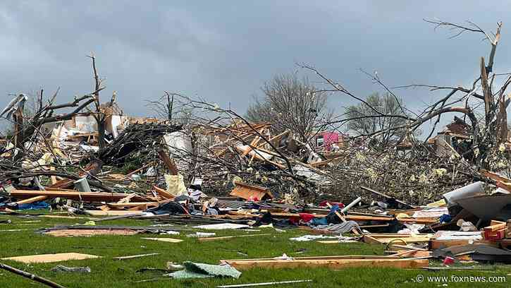 An estimated 59 or more tornadoes tear across America&#039;s heartland, leaving catastrophic destruction in multiple states