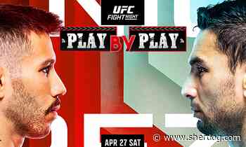UFC on ESPN 55 ‘Nicolau vs. Perez’ Play-by-Play, Results & Round Scoring