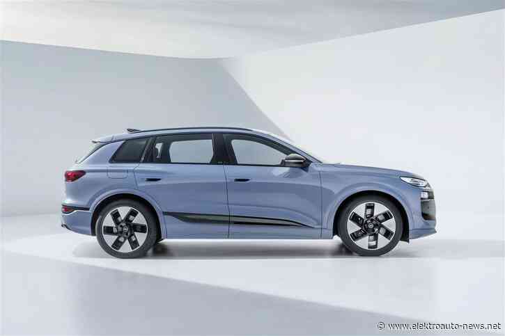 Audi wertet Langversion Q6L e-tron für China auch digital auf